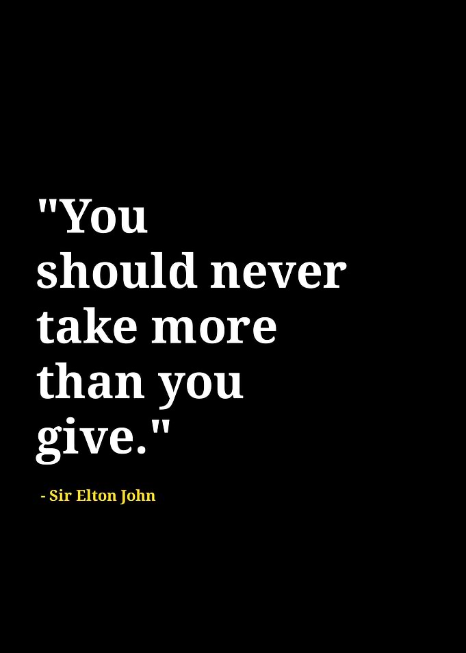 Elton John quotes