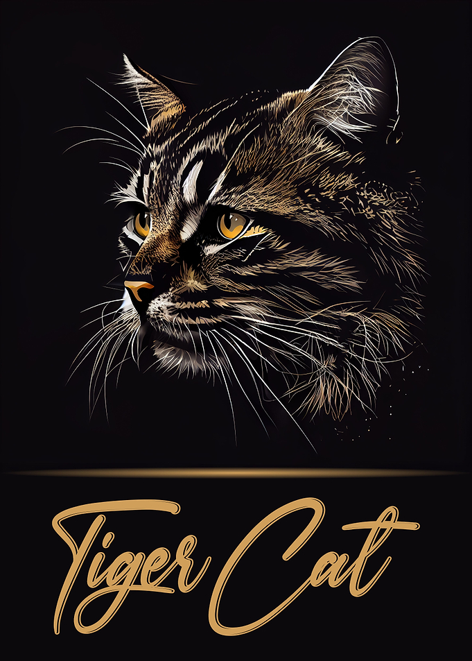 Elegant Tiger Cat