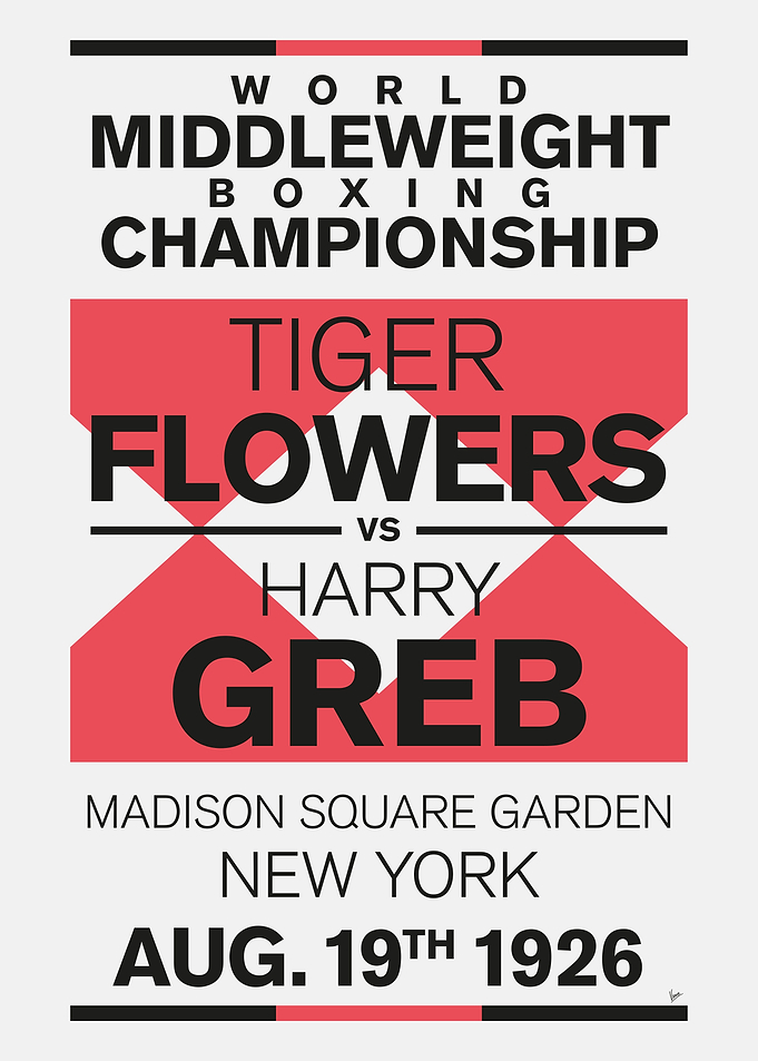 1926 Flowers vs Greb