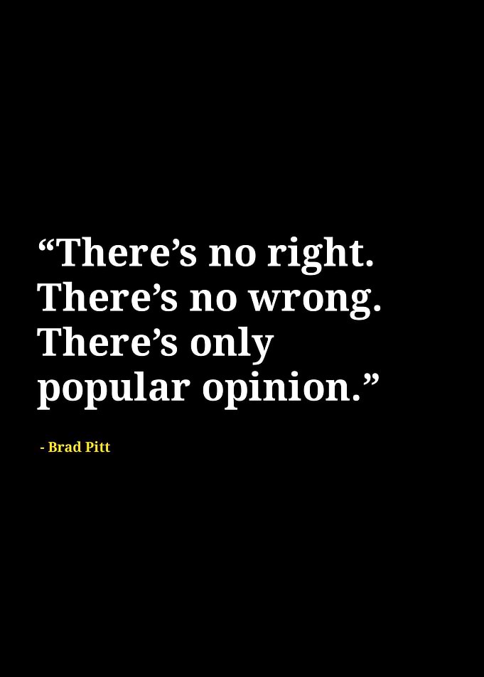 Brad Pitt quotes