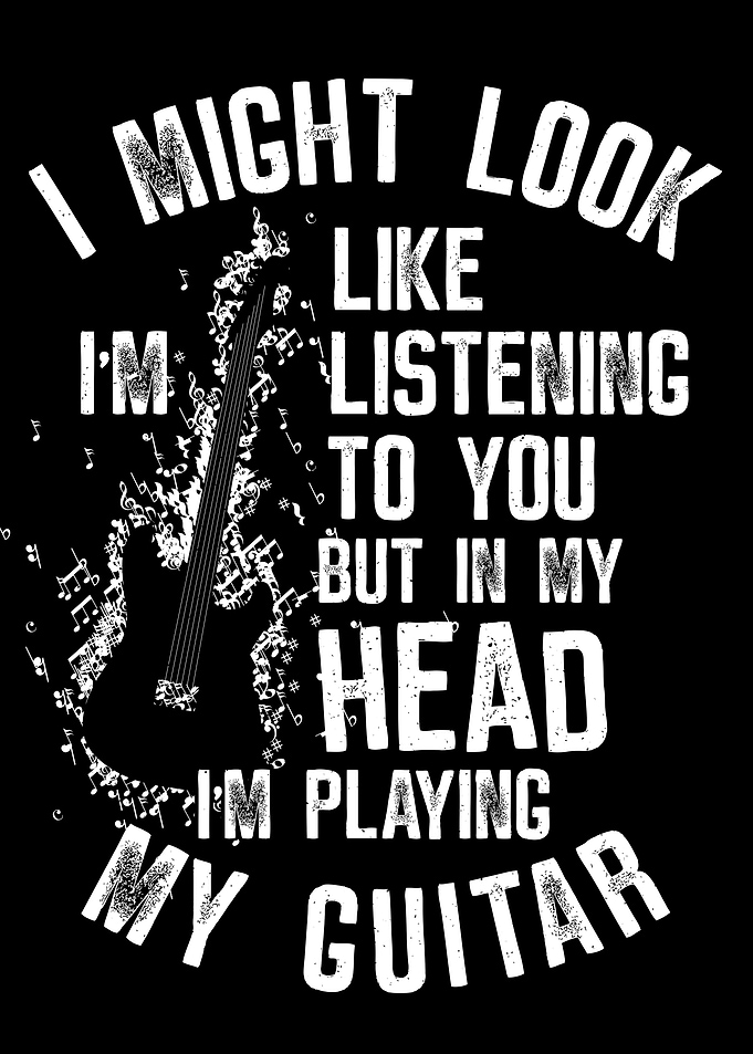 Only guitar in mind