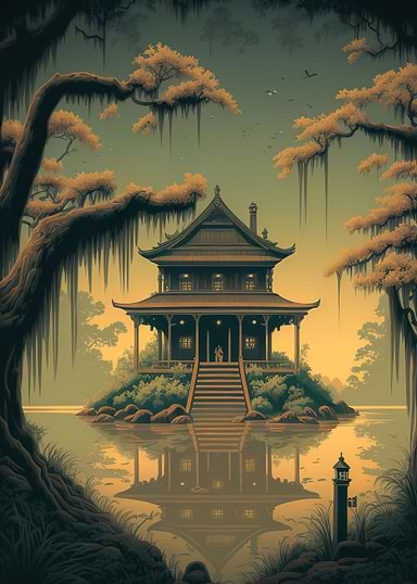 ancient japanese landscape
