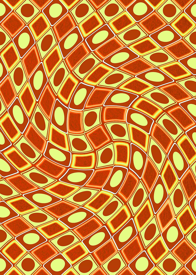 Red y2k swirl