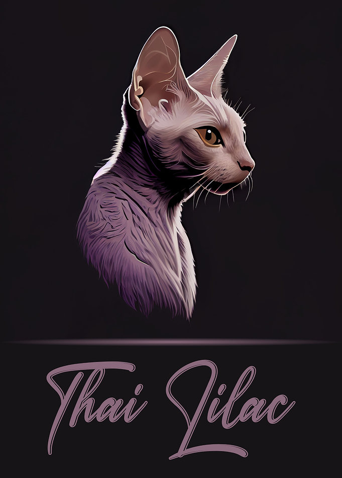 Thai Lilac Portrait