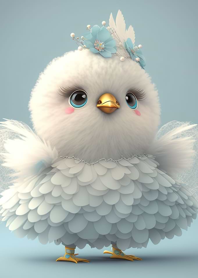cute chicken baby