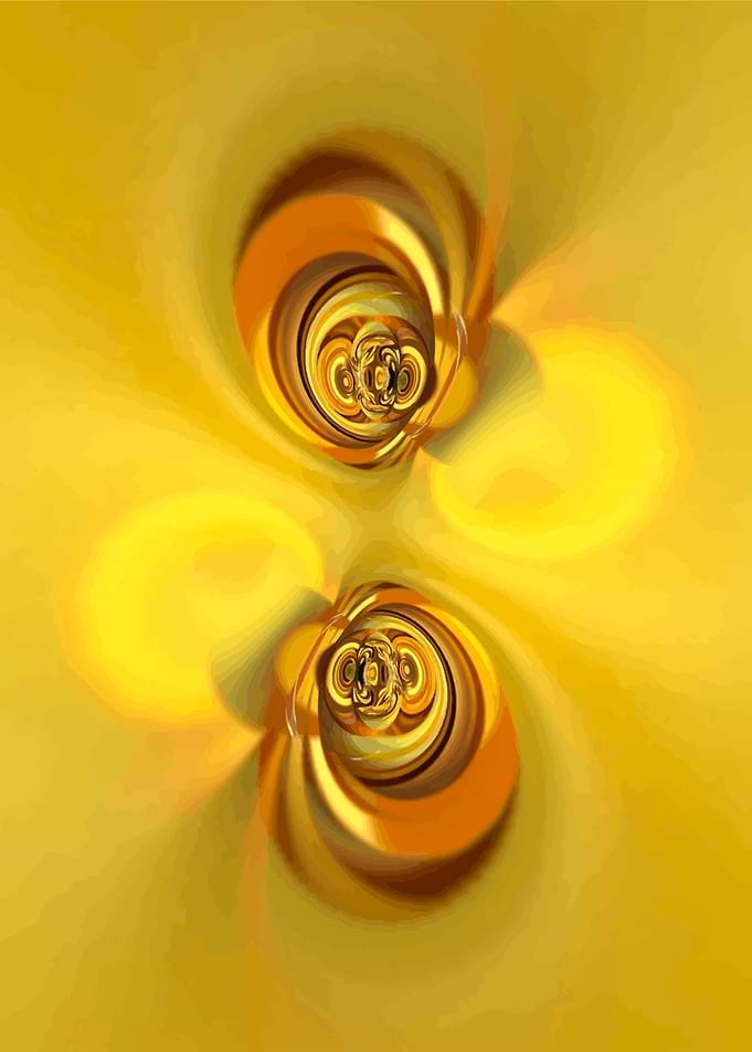 Golden Lady Ear Chimes