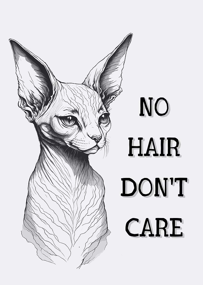 Sphynx Cat Funny Quote