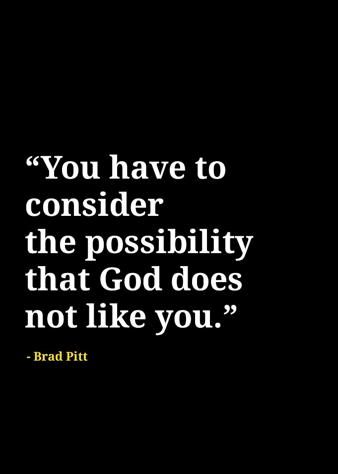 Brad Pitt quotes