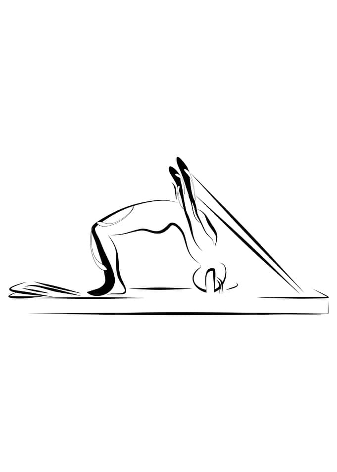Headstand on the reformer