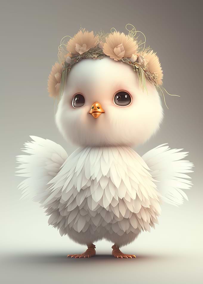 cute chicken baby