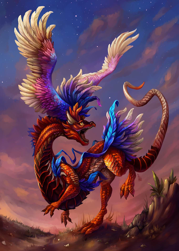 Winged king of the desert