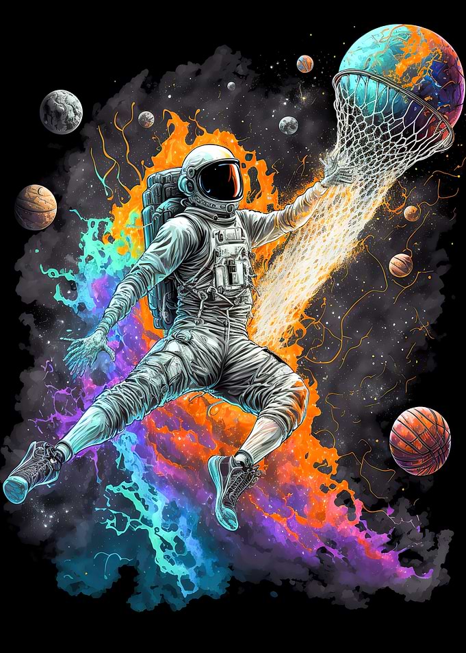 Astronaut Basketball