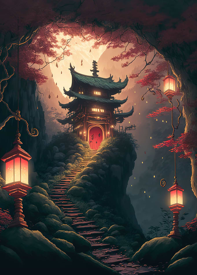 ancient japanese landscape