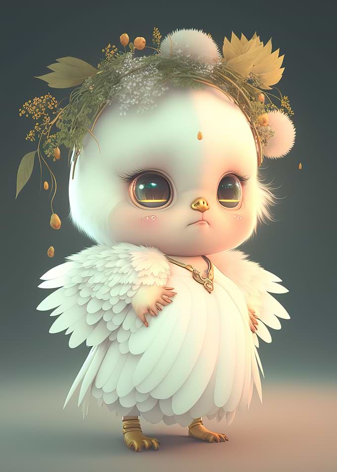 cute chicken baby