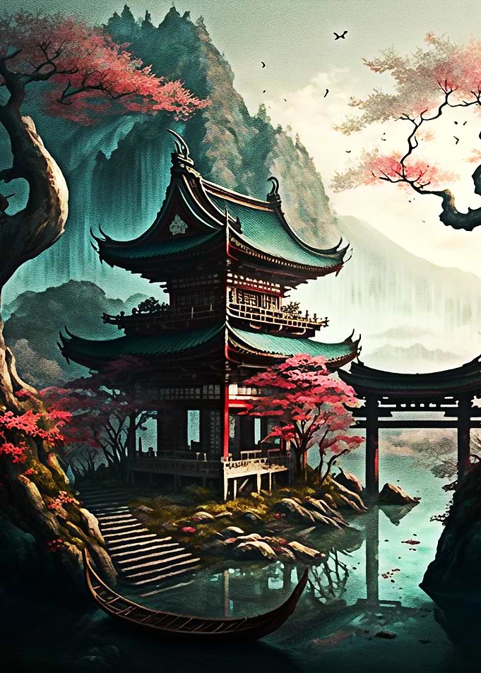 Japanese Village Fantasy