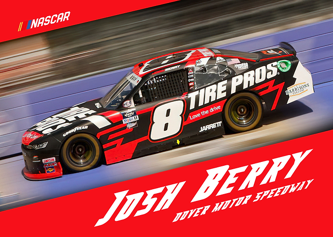 Josh Berry on the speedway