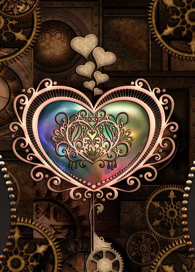 Steampunk heart
