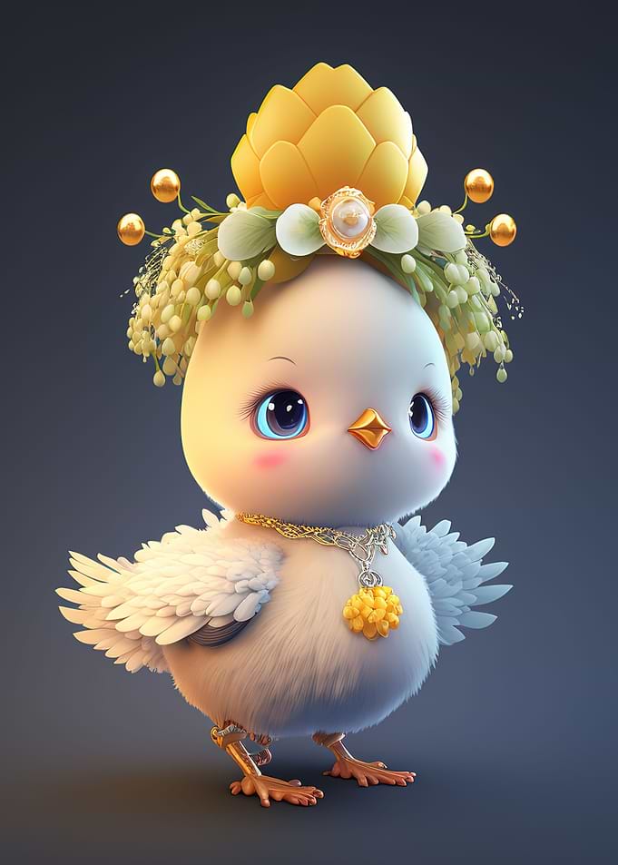 cute chicken baby