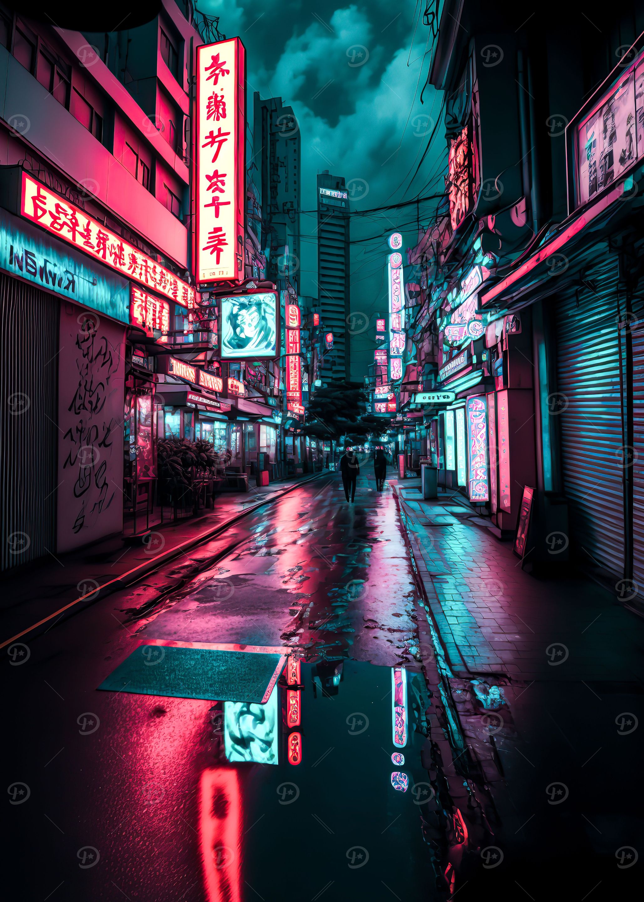 Tokyo Japan Cyberpunk