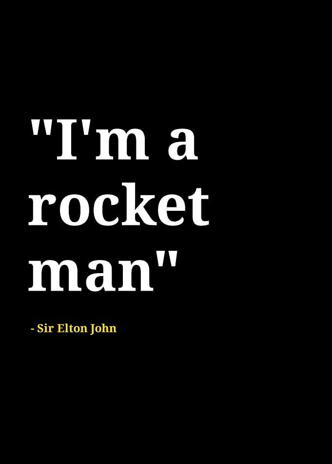 Elton John quotes
