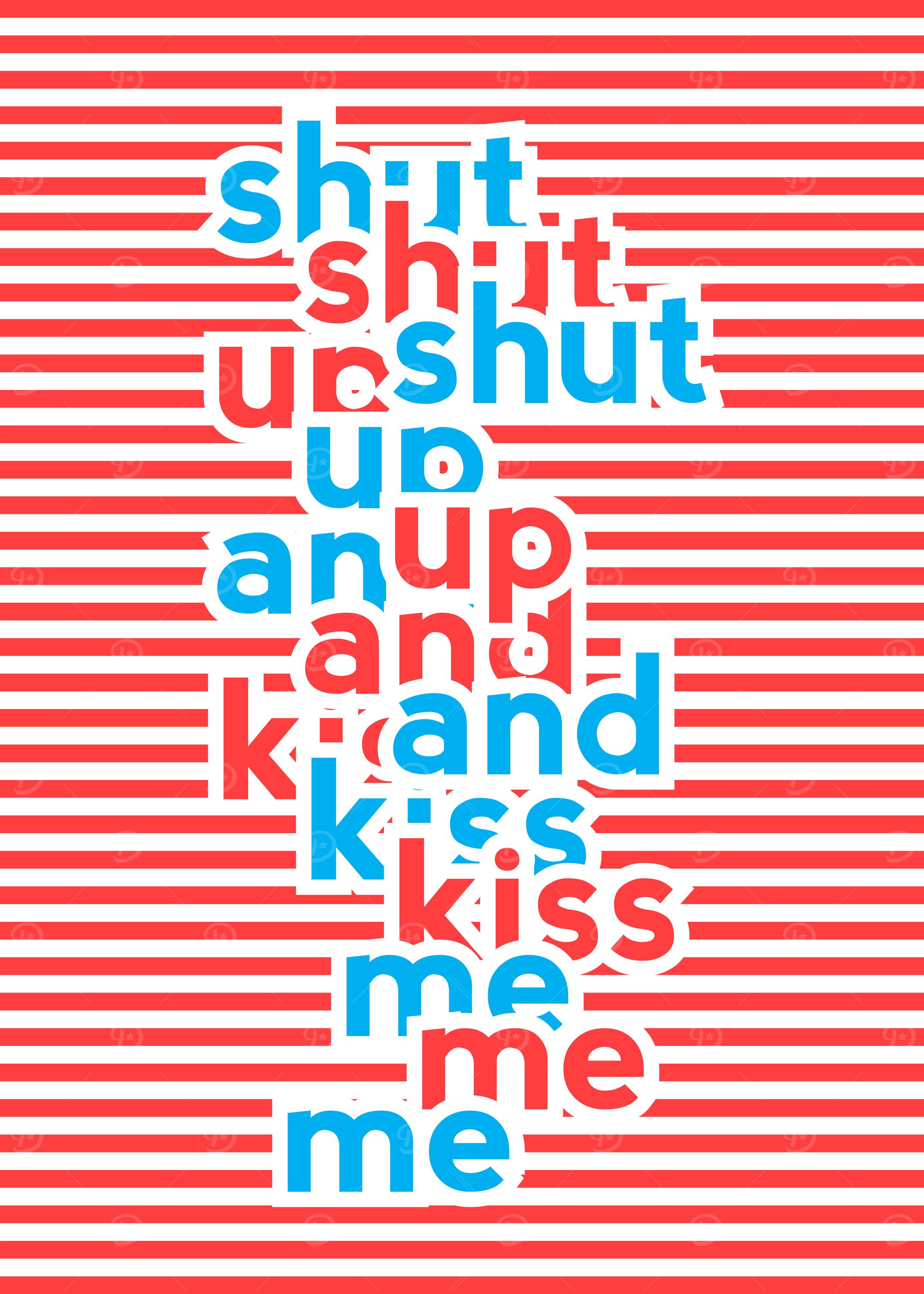 Girls Saying Funny Poster