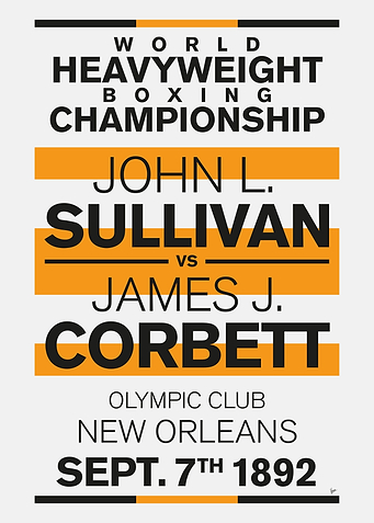 1892 Sullivan vs Corbett