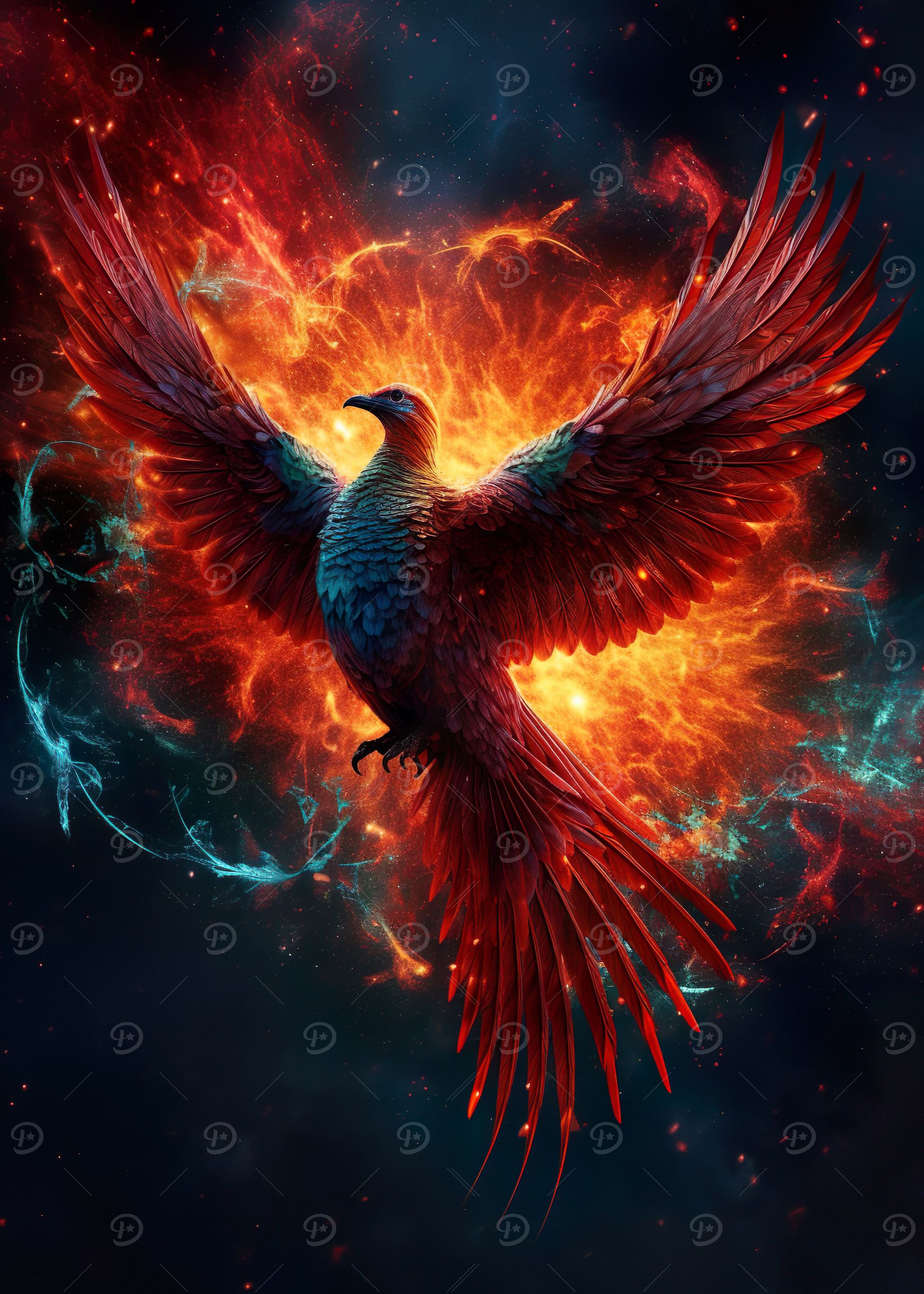 Pheonix Flames Galaxy