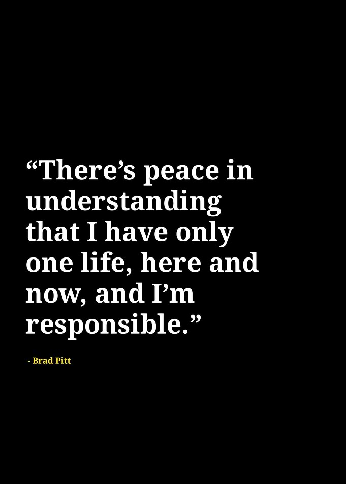Brad Pitt quotes