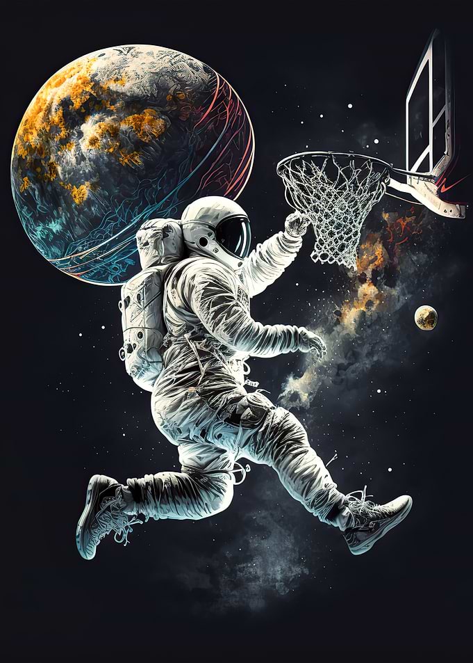 Astronaut Basketball