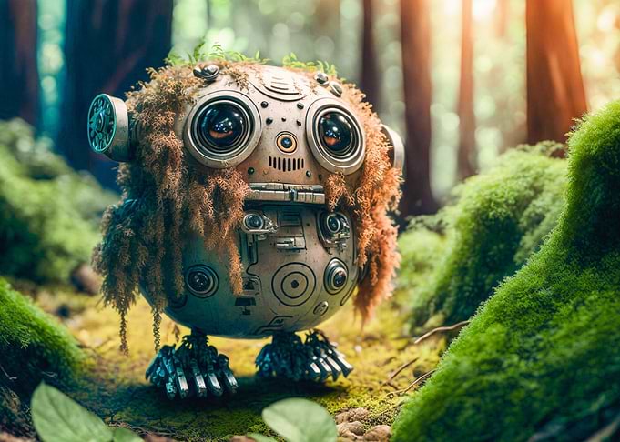 Forest robot Tony