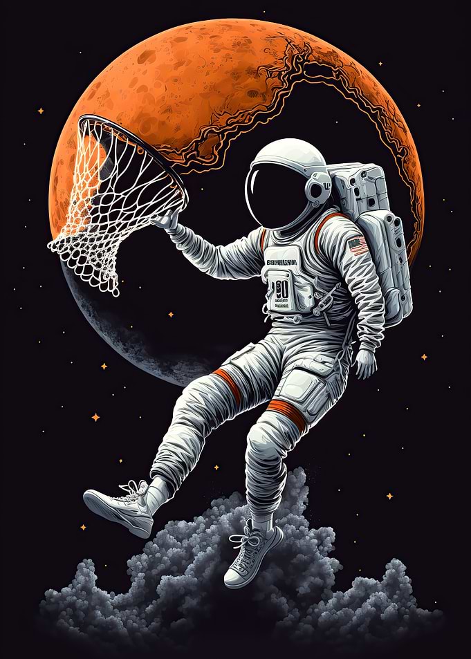 Astronaut Basketball