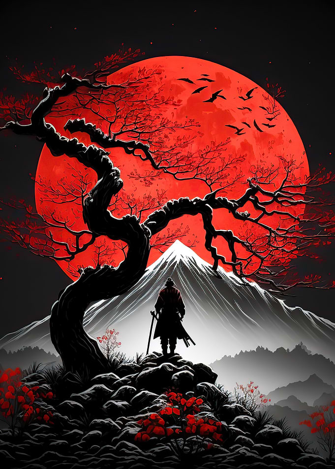 Samurai Sakura Japan