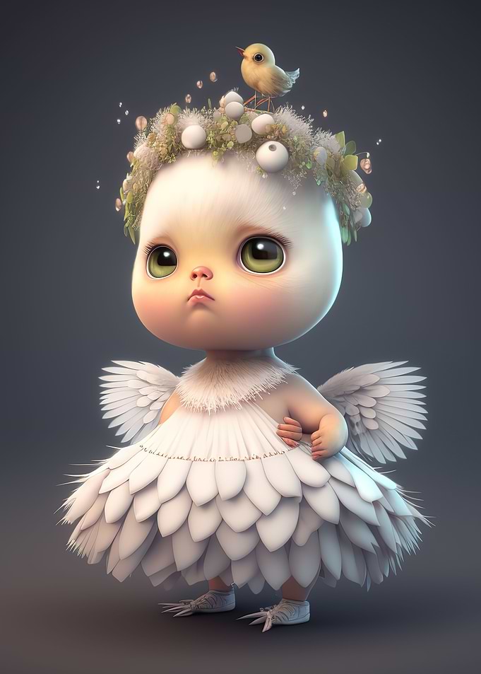 cute chicken baby
