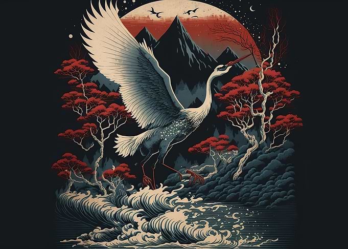 Crane japan