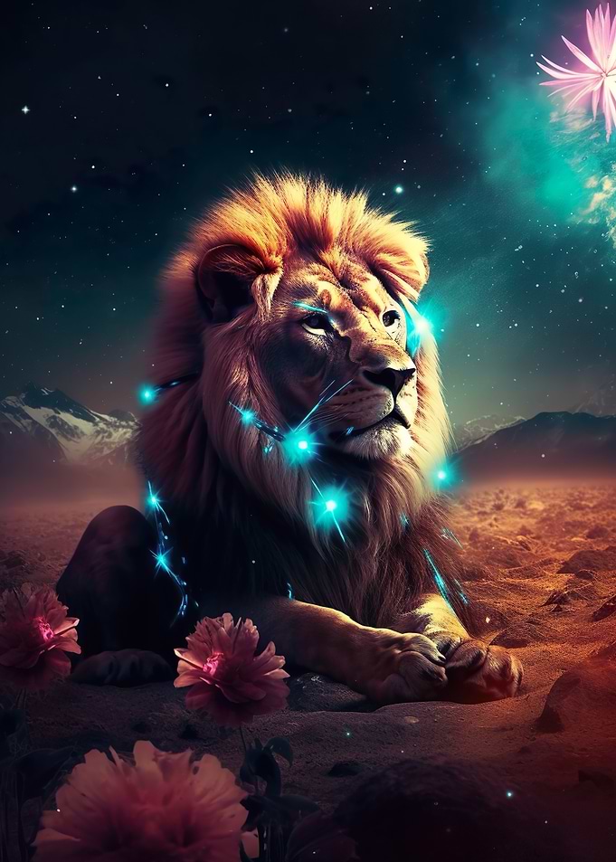 Lion on Mars
