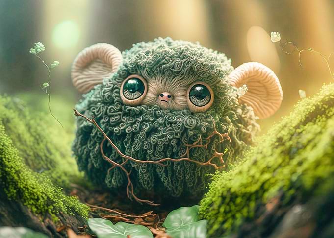 Forest alien Tina