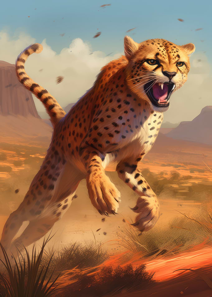 Cheetah on the Run