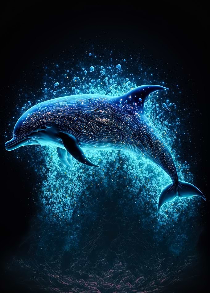 dolphin neon