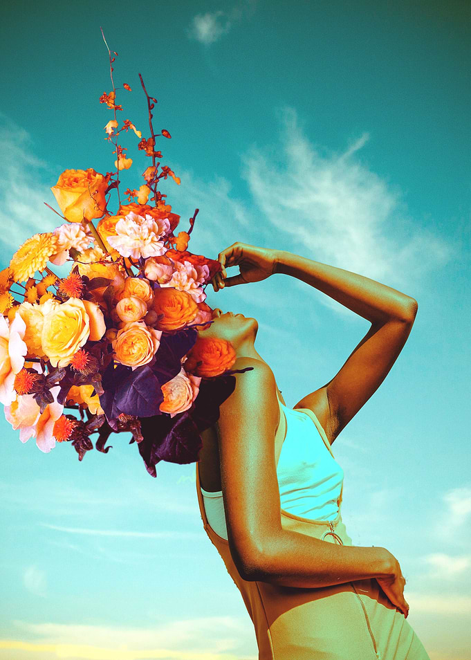 Surreal Flower Head