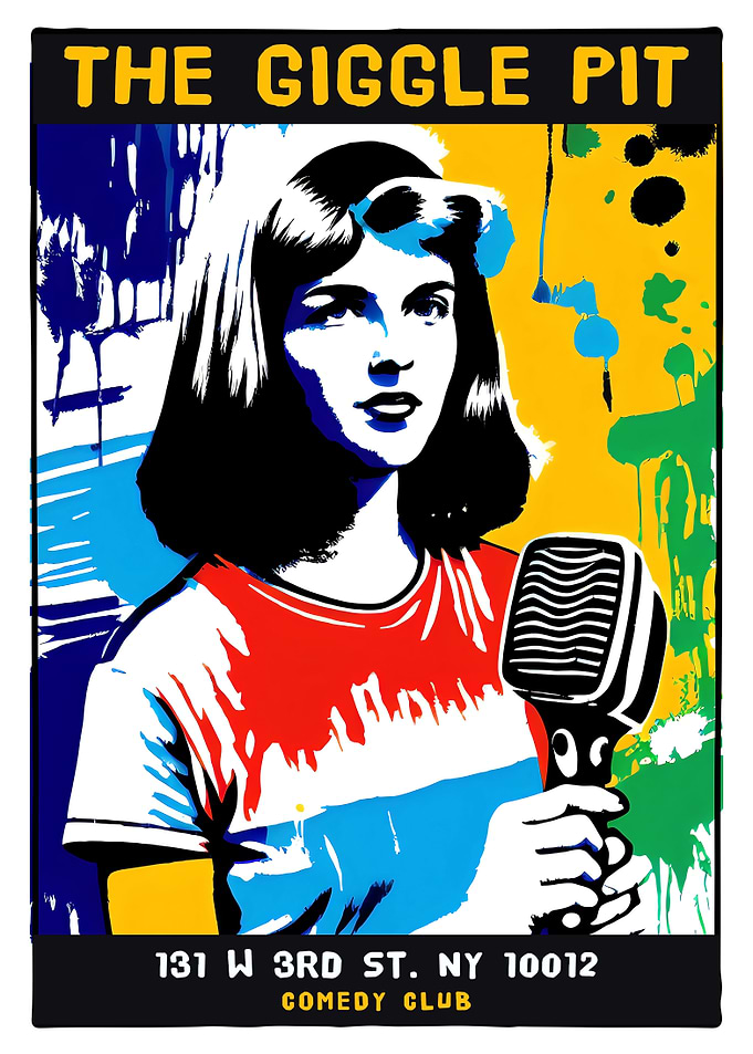 Retro NYC Comedy Club