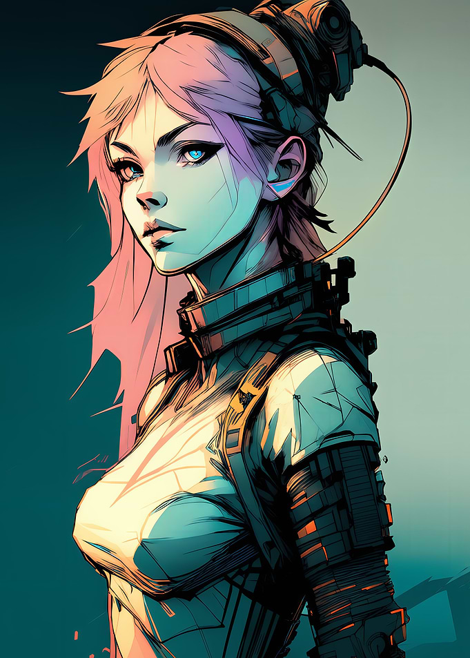 Cyber Girl army