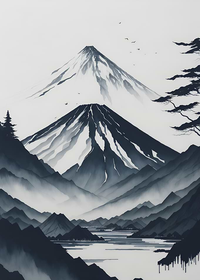 Serene Mount Fuji