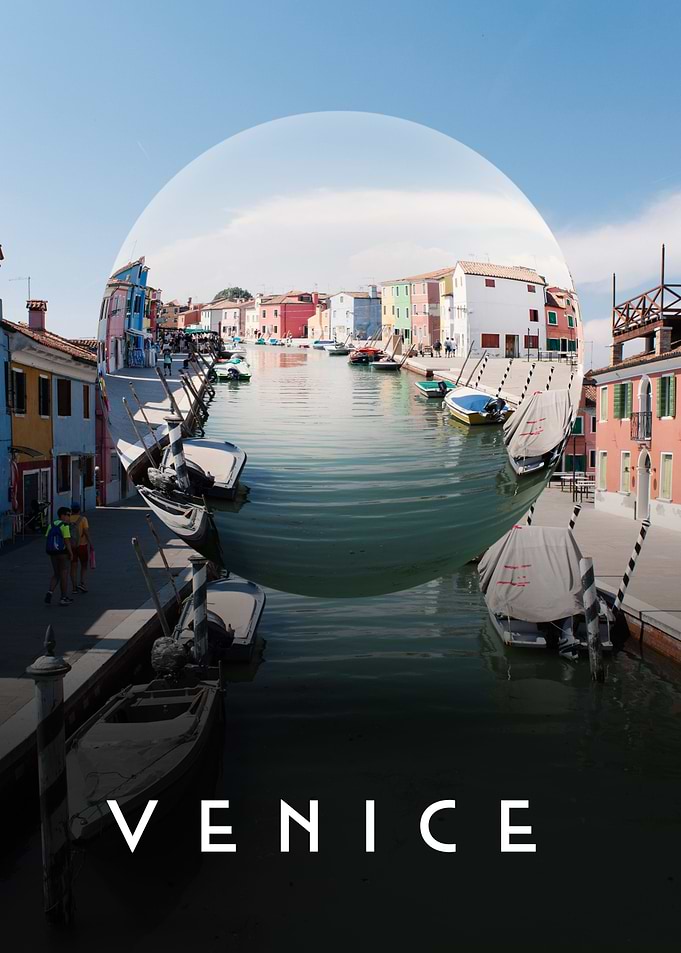 Venice Italy Abstract
