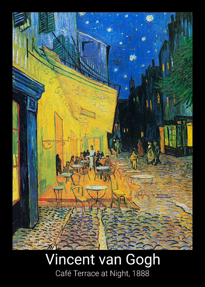 Cafe Terrace at Night Gogh