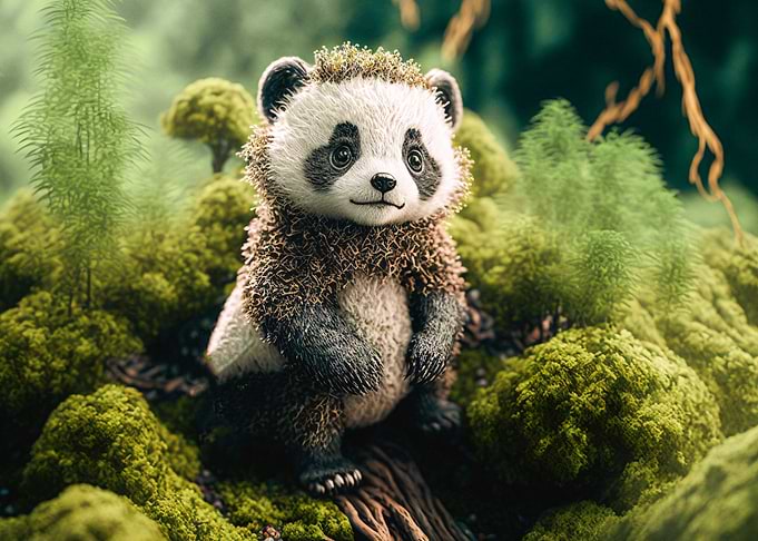 Panda bear Paul