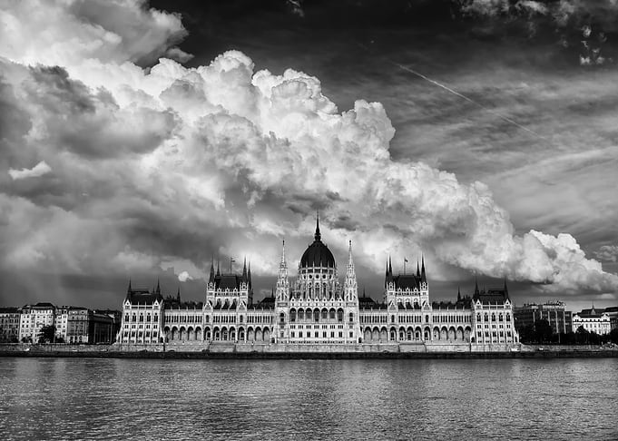 Parliament In Budapest