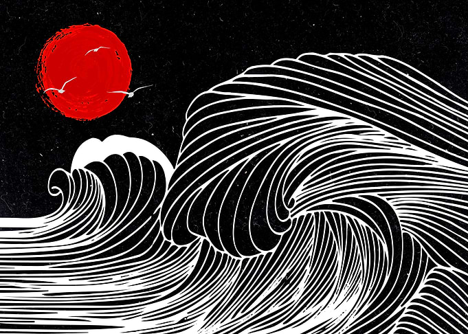the great wave of Japan