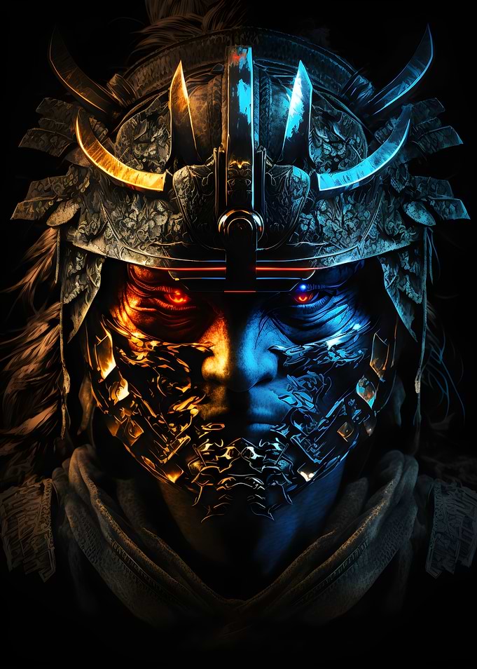 Samurai head