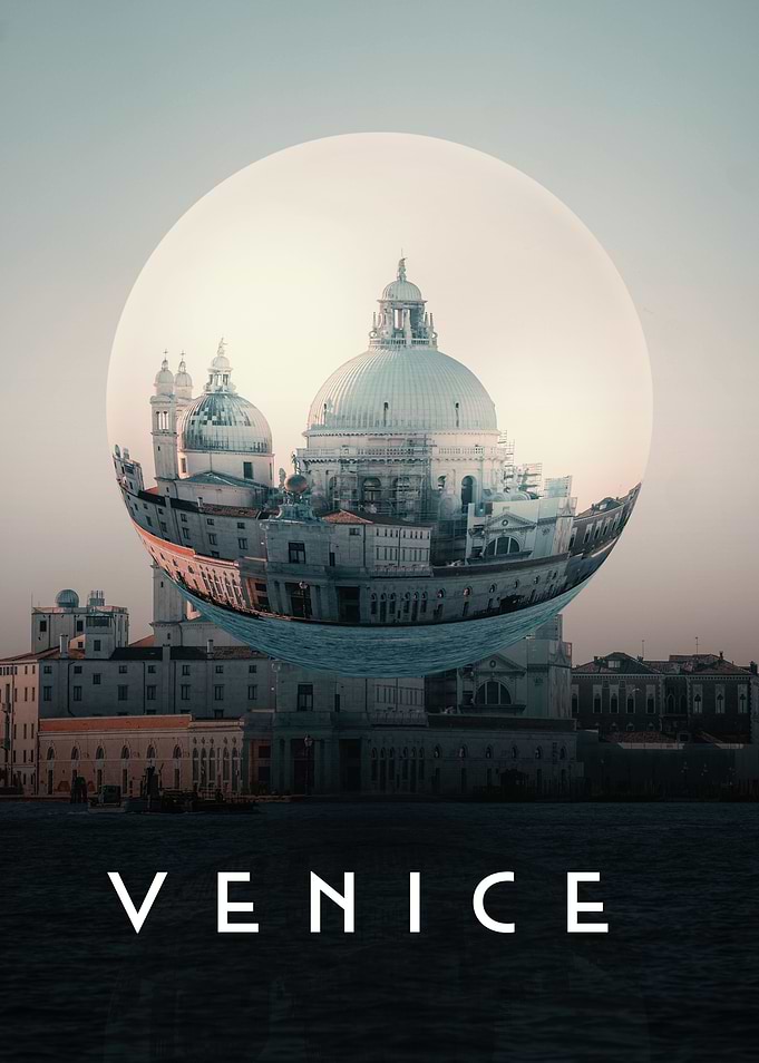 Venice Italy Abstract