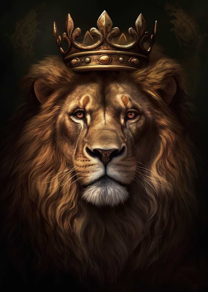 Lion Crown Portrait 19